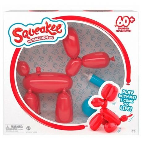 Squeakee (Moose) Сквики Игровой набор Собака интерактивная с аксессуарами (движение, звук) 39163