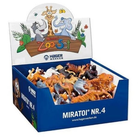 Мотивационный набор Miratoi №4 зоопарк, 100 игрушек