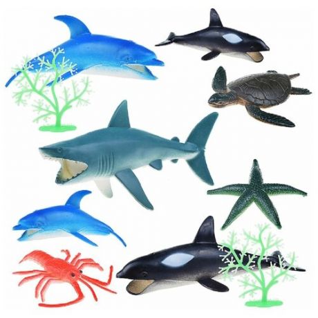 Набор морских животных в пакете (FY-039)