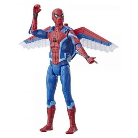 Человек-паук Hasbro "Spider man" Титаны от MARVEL с крыльями подвижный, 15 см