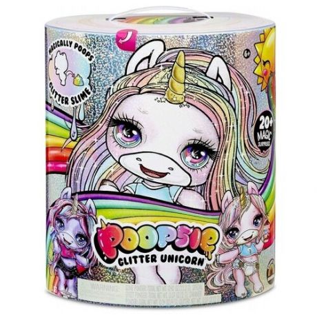 Игровой набор MGA Poopsie Glitter Unicorn Surprise "Пупси Единорог делай слайм