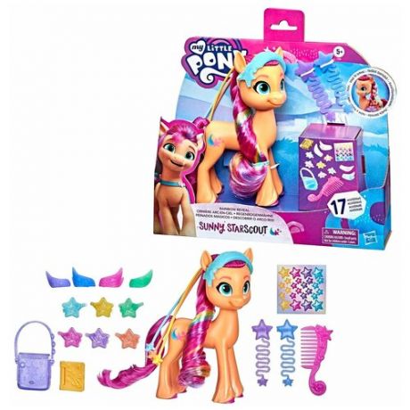 Набор Hasbro My Little Pony Пони Фильм Радужные Волосы Санни F17945L0