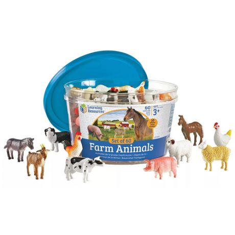 Игровой набор Learning Resources Farm Animals LER0810