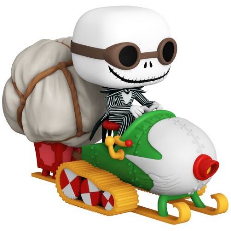 Фигурка Funko Rides Disney NBC Jack With Goggles & Snowmobile 49146, 9.5 см