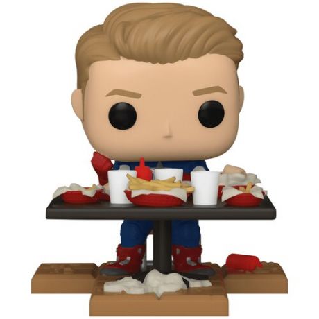 Фигурка Funko POP! Deluxe Bobble: Marvel: Captain America Shawarma (Exc) 54897