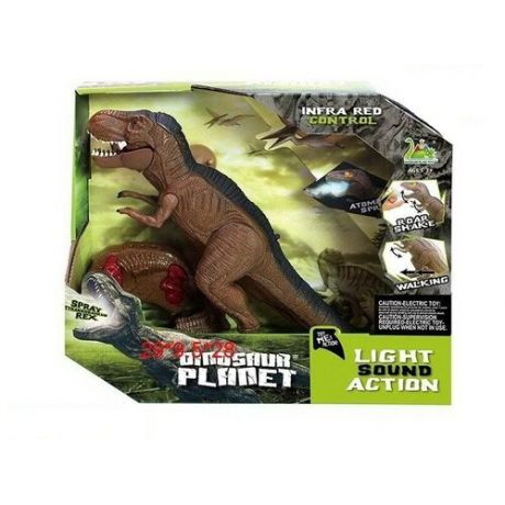 Интерактивная игрушка Junfa Динозавр Тиранозавр Рекс на р/у ZY1059142