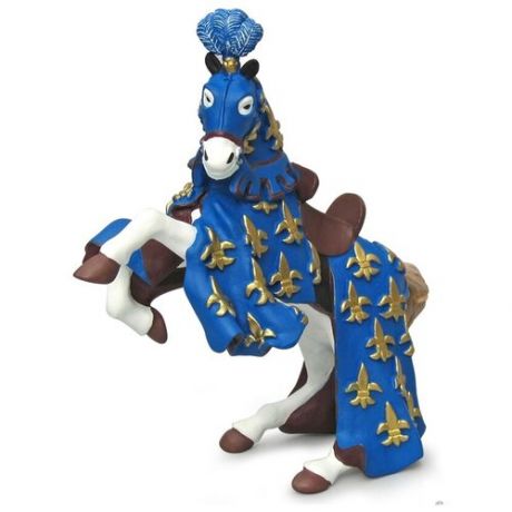 Фигурка Рыцарский конь принца Филиппа, синий 13 см из серии Рыцари и замки игрушка