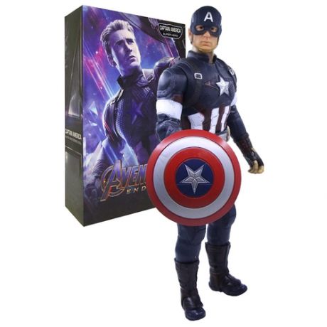 Коллекционная фигурка Мстители "Капитан Америка" Avengers "Captain America" 33 см (в коробке)