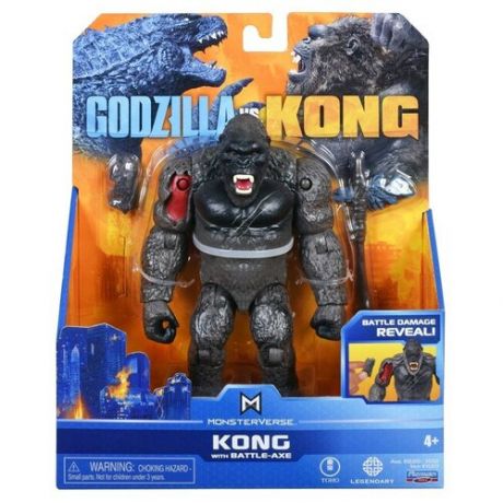 Фигурка Конг Годзилла против Конга (Godzilla vs. Kong Basic Kong with Battle-Axe Figure)