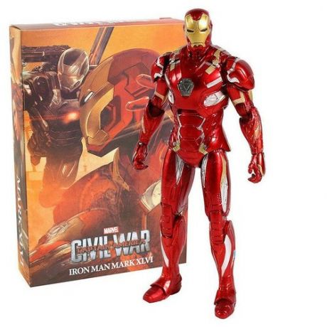 Фигурка Железный Человек - Iron man Avengers Marvel (22 см (светится)