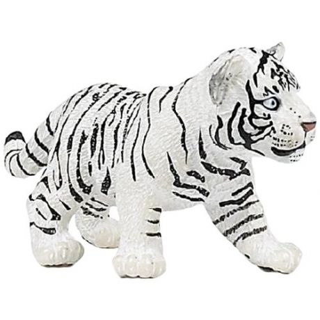 Детеныш белого тигра фигурка игрушка из серии Дикие животные от 3 лет