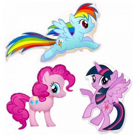 Набор фольгированных шаров «My Little Pony»