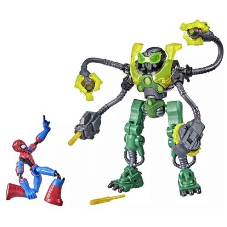 Игровой набор Hasbro Spider-Man Bend And Flex Окто-Бот против Человека-Паука, F3125