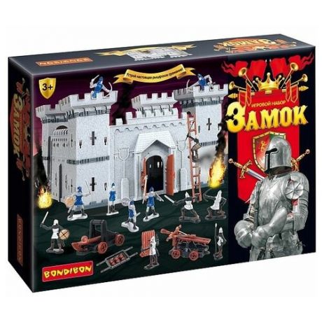 Игровой набор Bondibon(Бондибон) волшебный замок, крепость 28х28х29 см, Box