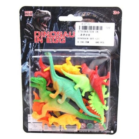 Игровой набор "Динозавры", 10 штук