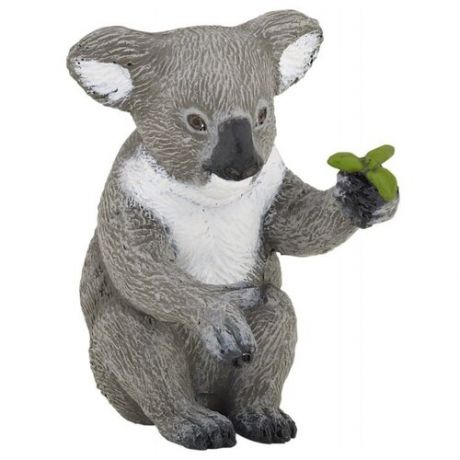Коала с листочком фигурка игрушка из серии Дикие животные от 3 лет