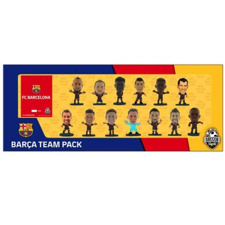 Набор фигурок футболистов SoccerStarz - ФК Барселона / Barcelona - 13 Player Team Pack 2019/20, 404971