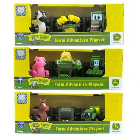Игровой набор Tomy Приключения трактора Джонни и его друзей на ферме TO37722AM6К