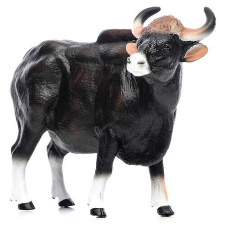 Фигурка Mojo Wildlife Восточно-индийский бык 387170, 11 см