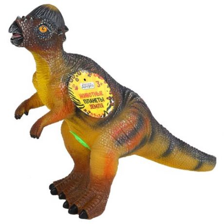 Динозавр Пахицефалозавр с чипом ТМ "компания друзей", серия "Животные планеты Земля", звук - рёв животного, 34*11*24 см