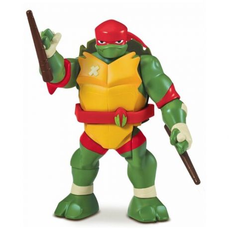 Фигурка Playmates TOYS Rise of the Teenage Mutant Ninja Turtles: Рафаэль - Ниндзя-атака с разворота 81412, 15 см