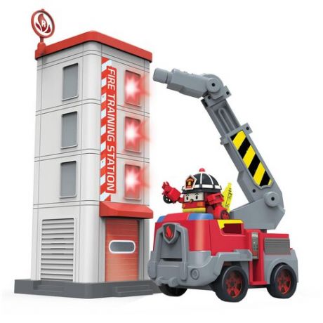 Игровой набор Silverlit Robocar Poli Пожарная станция 83409