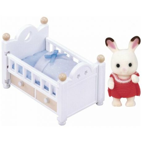 Игровой набор Sylvanian Families 5017/2205 Sylvanian Families Малыш и детская кроватка 5017/2205