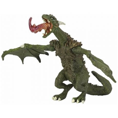 Фигурка Зелёный дракон с подвижными крыльями 20,7 см из серии Фэнтези игрушка