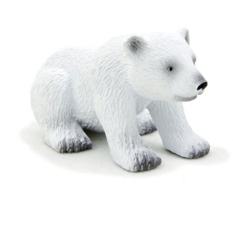 Фигурка Mojo Wildlife Медвежонок полярный 387021, 3.5 см