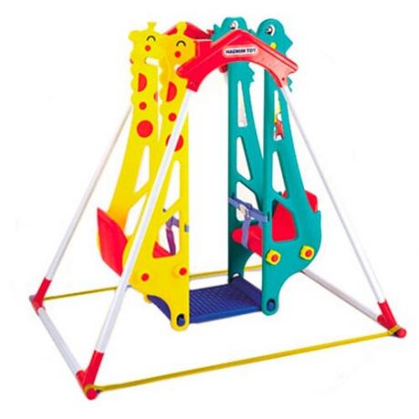Качели Haenim Toy "Жираф-Дракон" для двоих детей DS-710
