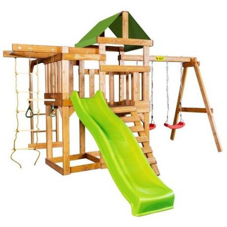 Детская игровая площадка Babygarden BG-PKG-BG24-LG Play 8 - светло-зеленый (спортивно-игровая площадка для дачи и улицы)