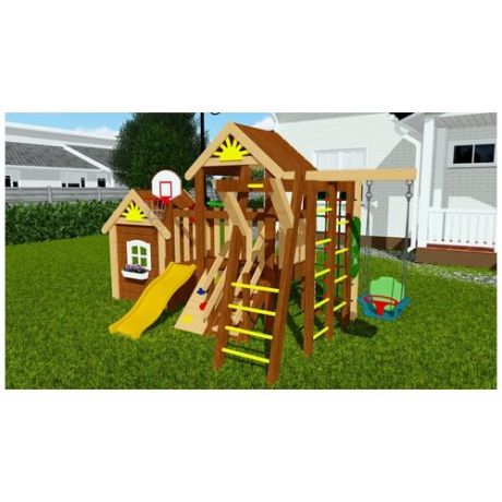Детские игровые комплексы дкрост Детская площадка для малышей Baby Mark 3