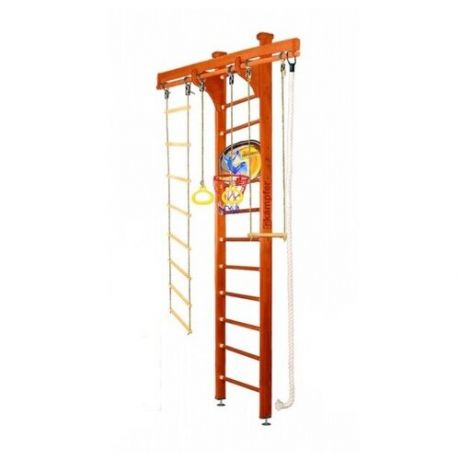 Шведская стенка Kampfer Wooden Ladder Ceiling Basketball Shield высота 3 м, классический