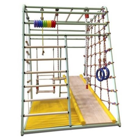 Вертикаль Детский спортивный комплекс Вертикаль «Весёлый малыш» NEXT new color, 1310 × 1070 × 1470 мм, цвета микс