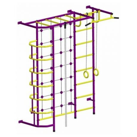 Спортивный комплекс Пионер С5С пурпурно/жёлтый