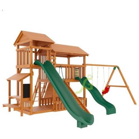 Детская площадка IgraGrad Домик 3 (спортивно-игровая площадка для дачи и улицы)