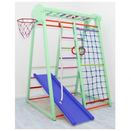 Детский спортивный комплекс Basket, цвет фисташка 3954474
