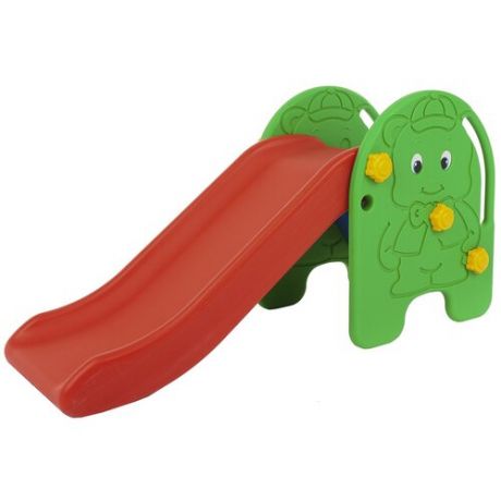 Горка Edu-play Малыш WJ-307, красный/зеленый