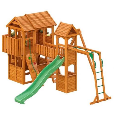 Детская деревянная площадка IgraGrad Клубный домик Макси (спортивно-игровая площадка для дачи и улицы)