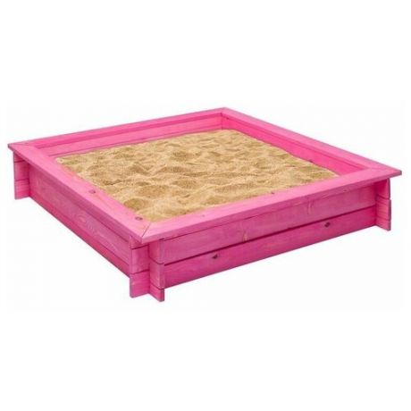 Песочница PAREMO Афродита, 110х110 см, розовый