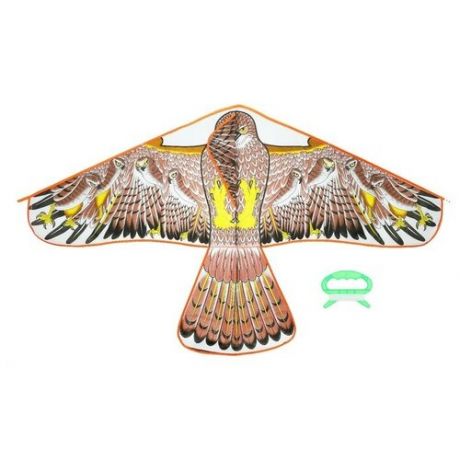Воздушный змей «Птица», с леской, цвета микс