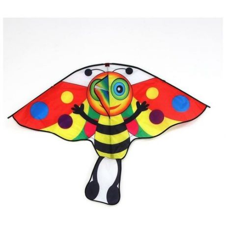 Воздушный змей Пчёлка, с леской, цвета микс 5439496 .
