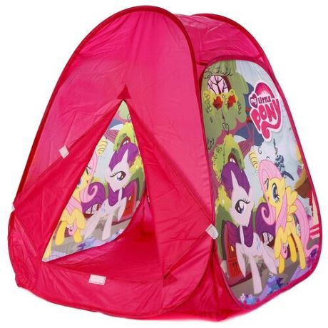 Палатка Играем вместе Мой маленький пони конус в сумке GFA-0119-R, розовый