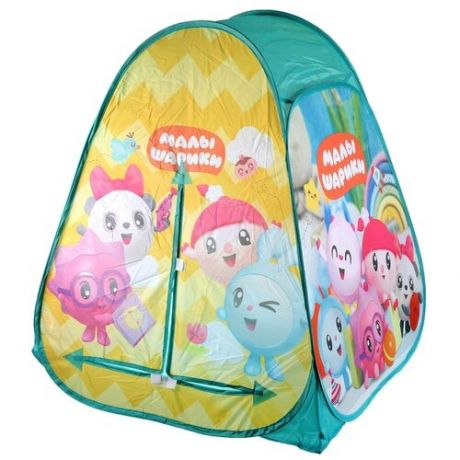 Играем вместе - Палатки "Играем вместе" Детская палатка Малышарики, 81 х 90 х 81 см GFA-MSH01-R