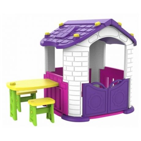 Домик Toy Monarch со столиком и 2 стульчиками CHD-355, pink