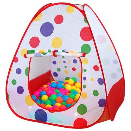 Детская игровая палатка с шариками Amusement Park, 90х72х72 см