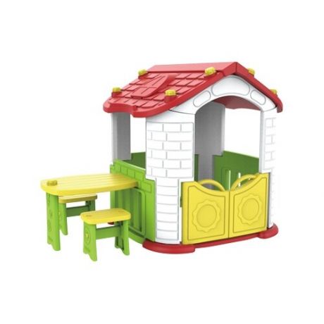 Домик Toy Monarch со столиком и 2 стульчиками CHD-804, ивори