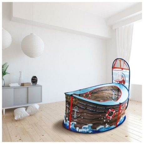 Ааааа Детская игровая палатка «Корабль» 125×52×55 см, (1 шт)