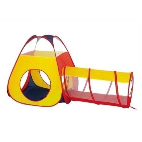 Игровая палатка-домик с тоннелем / детская палатка / игровой домик для детей / детская палатка