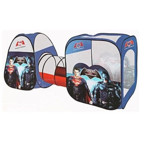 Палатка детская с туннелем BATMAN VS SUPERMAN 270 см x 92 см x 92 см